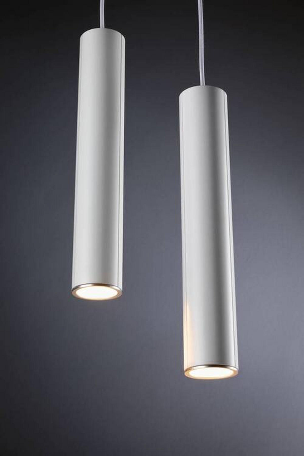 SCHIENENSYSTEM-HÄNGELEUCHTE URail 6,5/38,3 cm   - Chromfarben, Design, Metall (6,5/38,3cm) - Paulmann