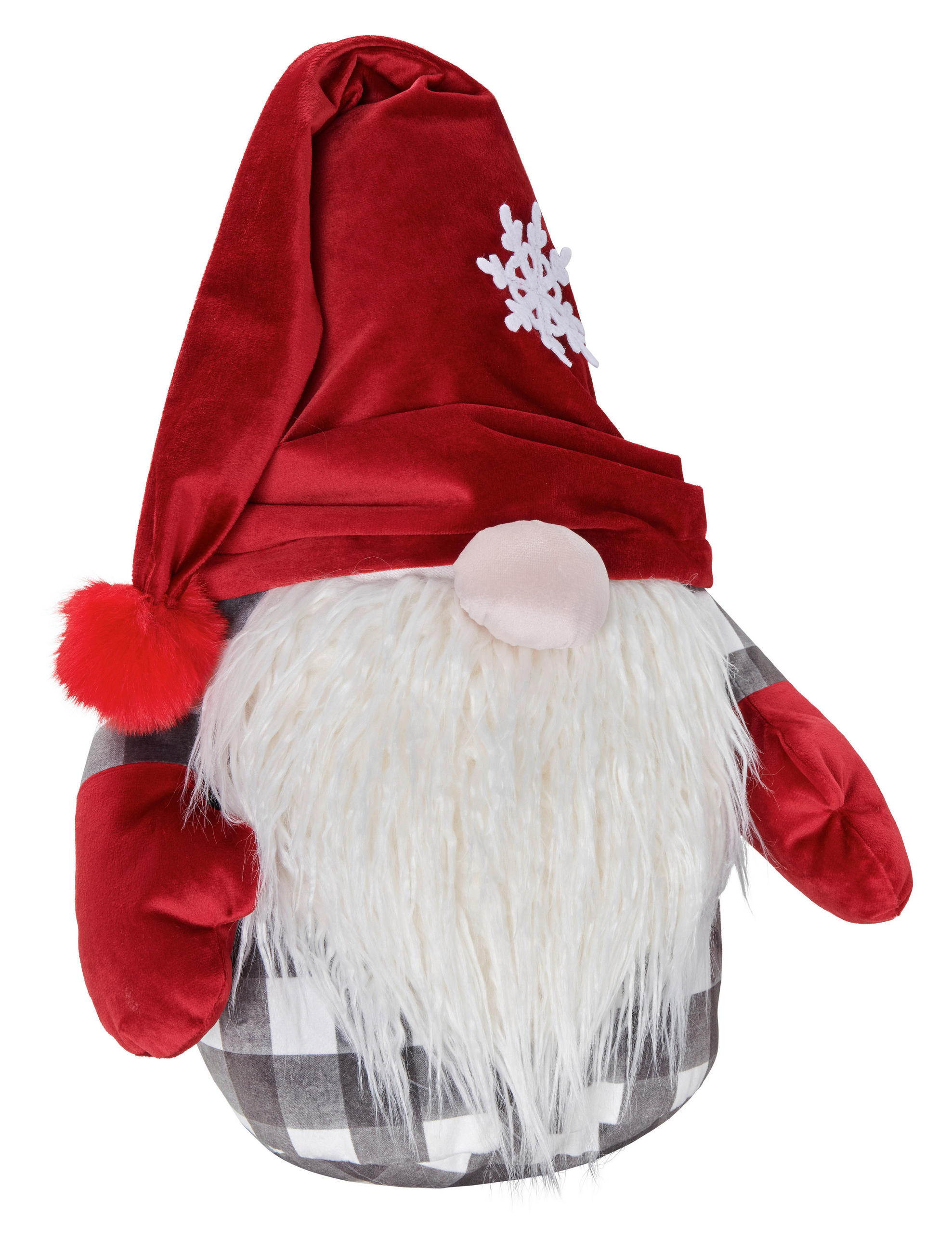 DÍSZPÁRNA 42/25 cm  - piros, Konventionell, textil (42/25cm) - X-Mas