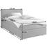 BOXSPRINGBETT in Grau, Rot - Rot/Alufarben, KONVENTIONELL, Kunststoff/Textil (120/200cm) - Esposa BOXSPRINGBETT in Grau, Rot - Rot/Alufarben, KONVENTIONELL, Kunststoff/Textil (120/200cm) - Esposa
