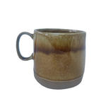 KAFFEEBECHER  530 ml   - Bernsteinfarben, Trend, Keramik (9,5/9,5cm) - Landscape