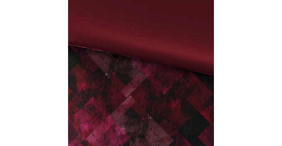WENDEBETTWÄSCHE Satin 140/220 cm - Lila, KONVENTIONELL, Textil (140/220cm) - Novel