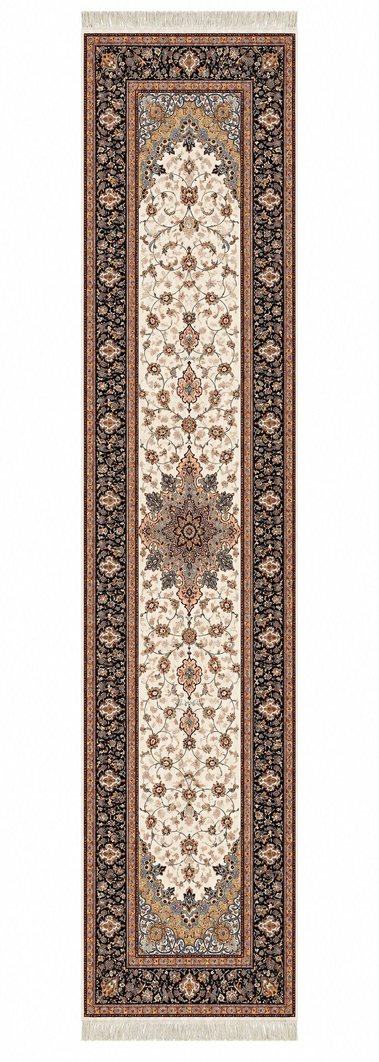 Novel Läufer Isfahan Crem Mehrfarbig 80x280 cm