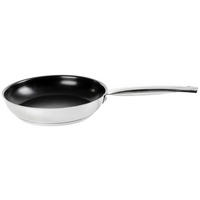 PÁNEV NA SMAŽENÍ  nepřilnavý povrch Greblon®  24 cm  - černá/barvy nerez oceli, Basics, kov (24cm) - Homeware Profession.