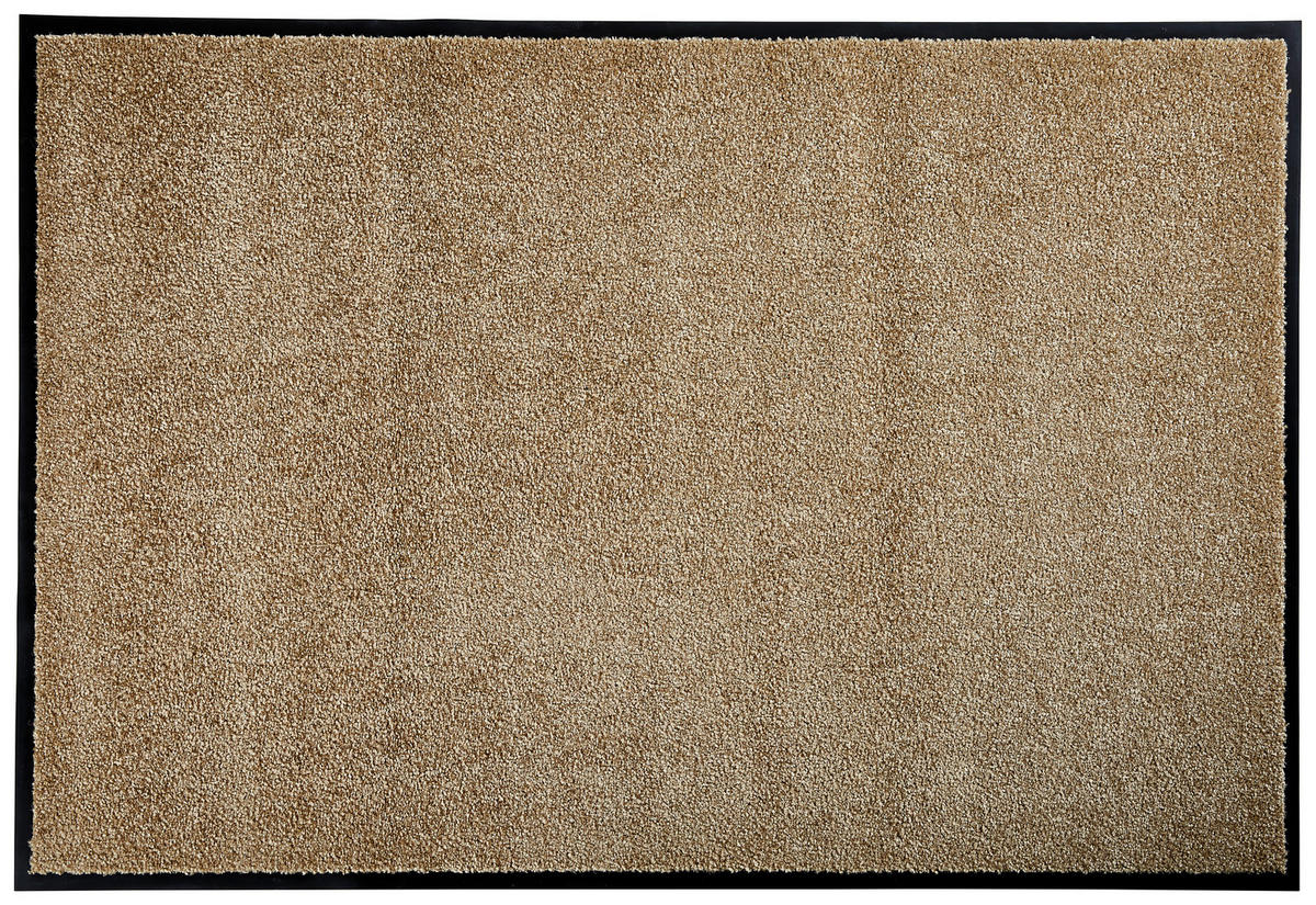 FUßMATTE 80/120 cm Diamant  - Sandfarben, Basics, Textil (80/120cm) - Astra