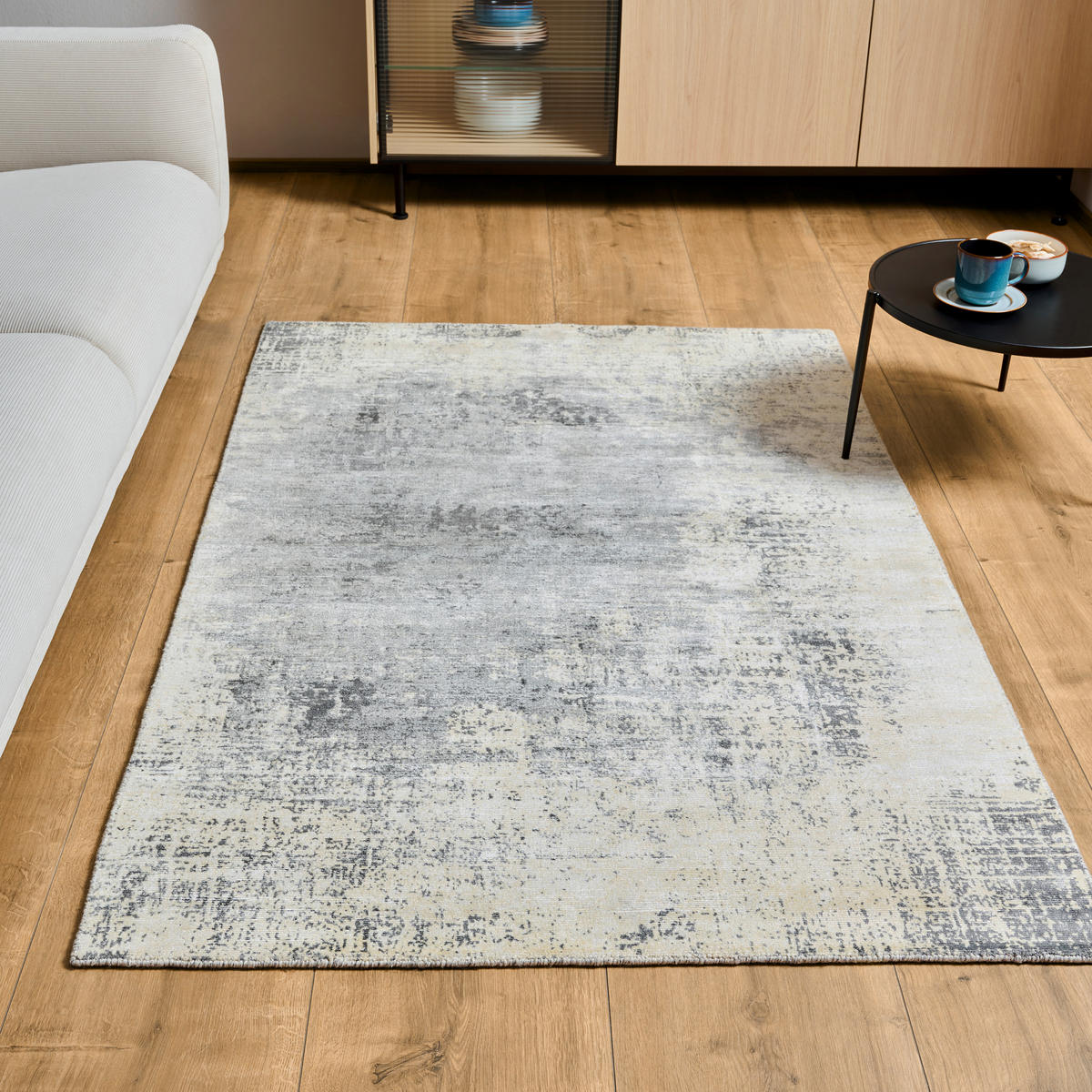 ORIENTTEPPICH 120/180 cm Sky Dancer Grau  - Grau, Trend, Textil (120/180cm) - Cazaris