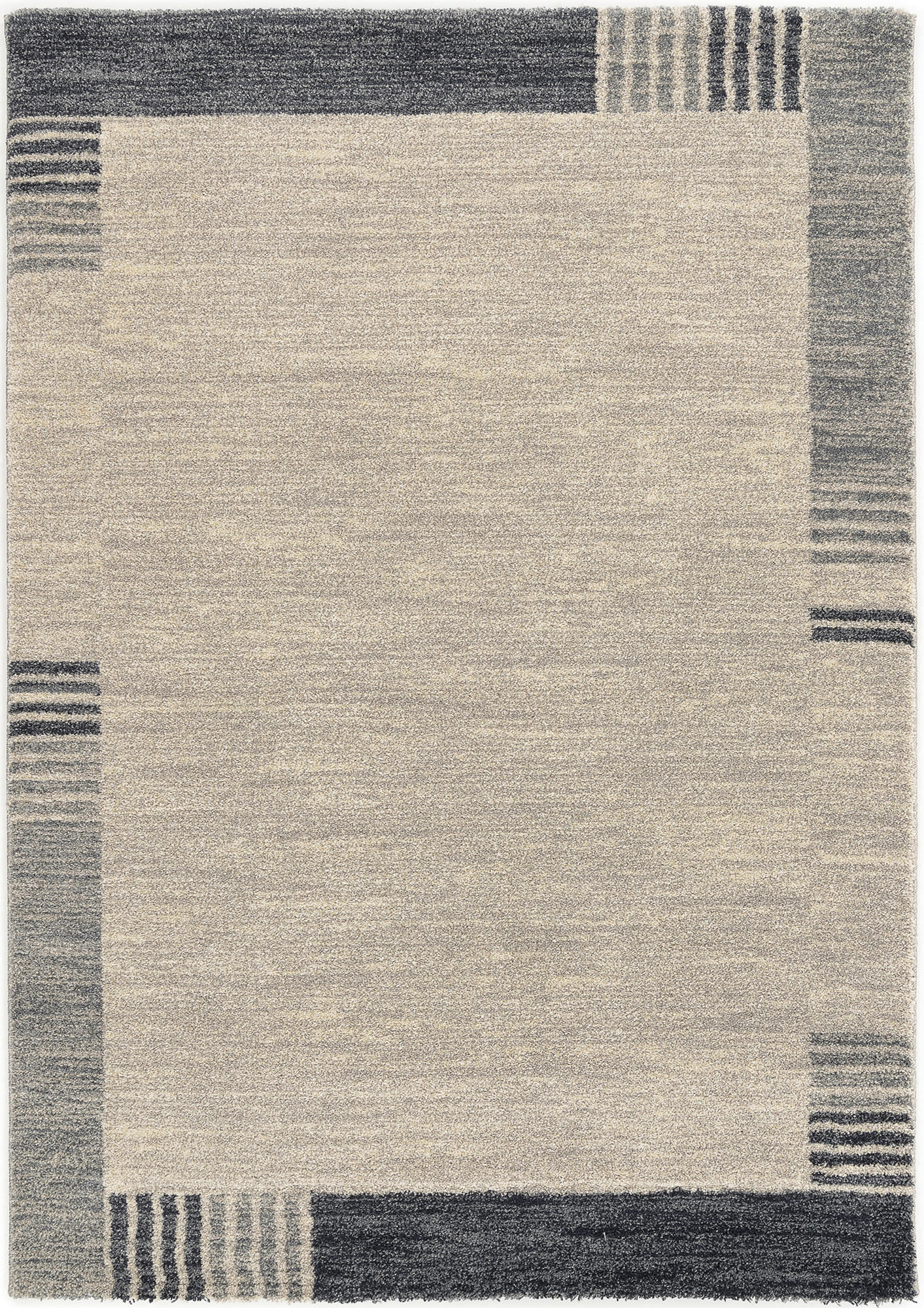 WEBTEPPICH 160/230 cm Palazzo Lobo Blau, Grau  - Blau/Grau, KONVENTIONELL, Textil (160/230cm) - Novel