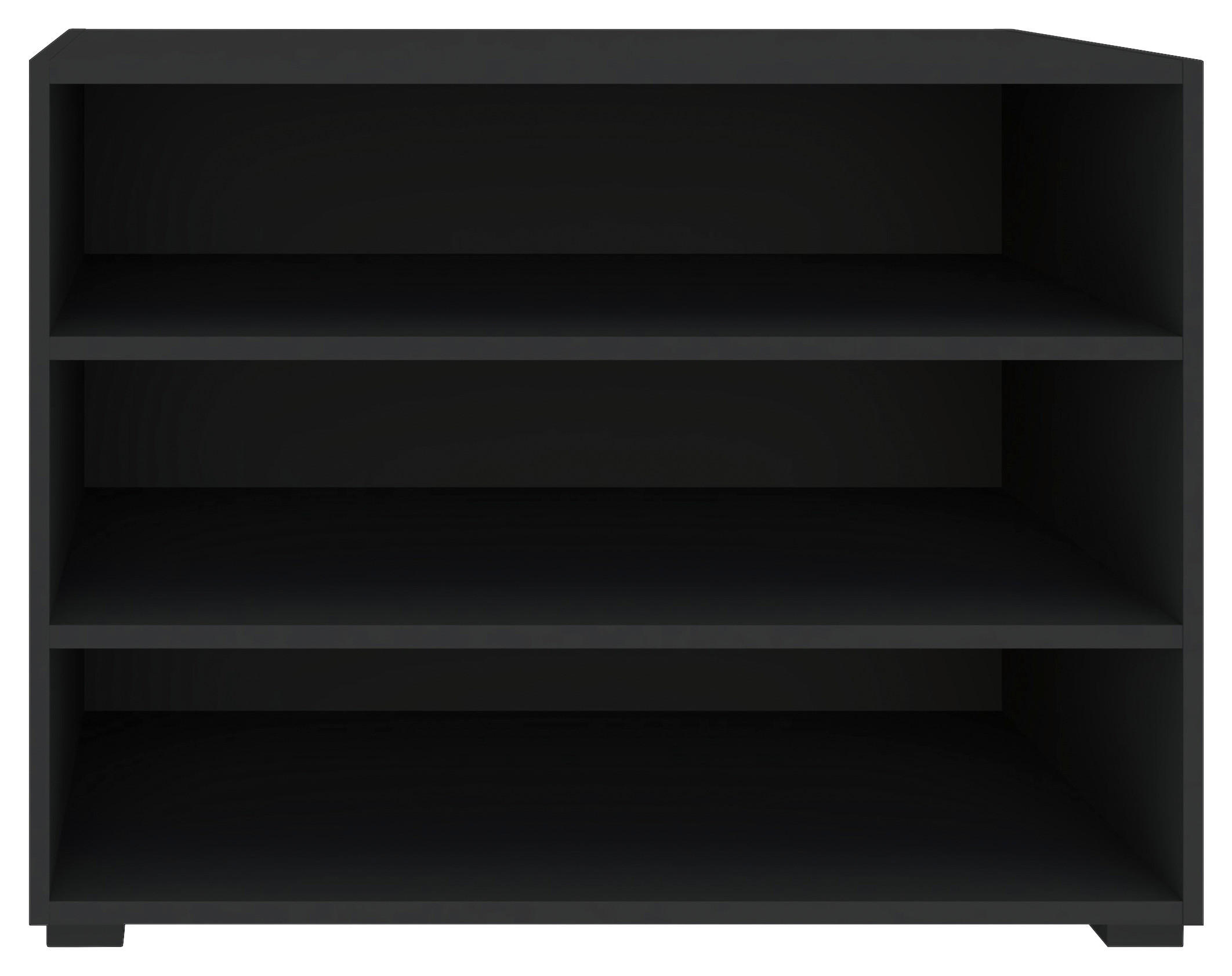 Hom`in Regal Anthrazit 91x67x40 cm