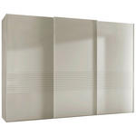 SCHWEBETÜRENSCHRANK  in Weiß  - Weiß, Design, Holzwerkstoff/Metall (250/217/67cm) - Novel