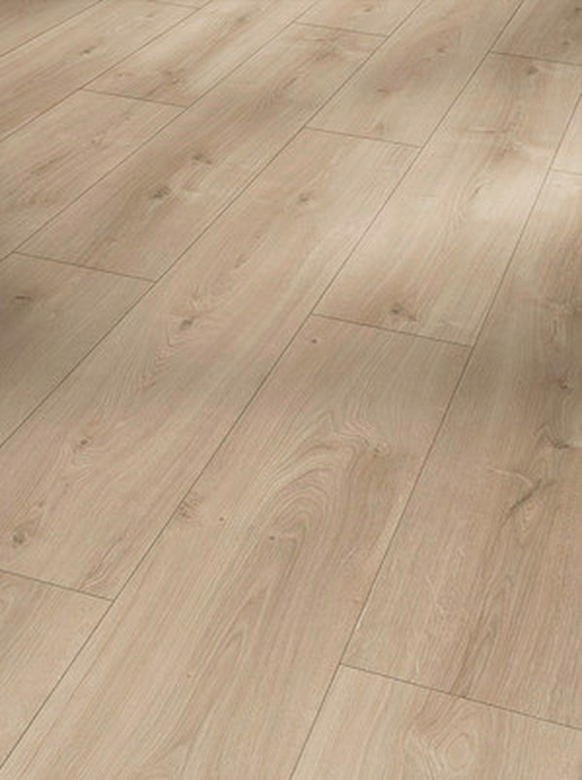 LAMINATBODEN Basic 600  per  m² - Hellbraun/Eichefarben, KONVENTIONELL, Holzwerkstoff (128,5/24,3/0,8cm) - Parador