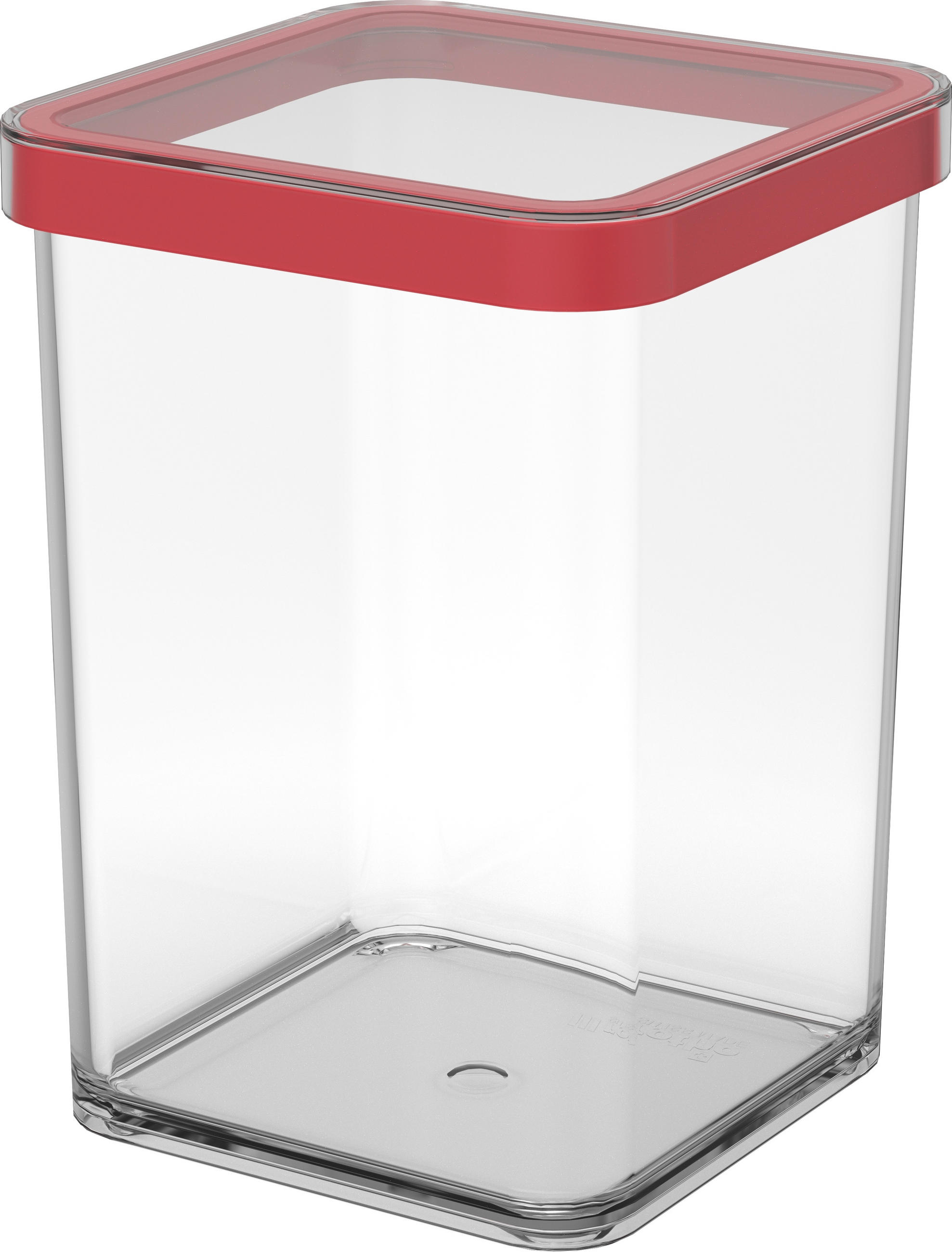 POSUDA ZA ZALIHE  1 l   - crvena, Basics, plastika (10/10/14,2cm) - Rotho