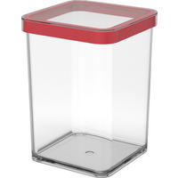 POSUDA ZA ZALIHE  1 l   - crvena, Basics, plastika (10/10/14,2cm) - Rotho