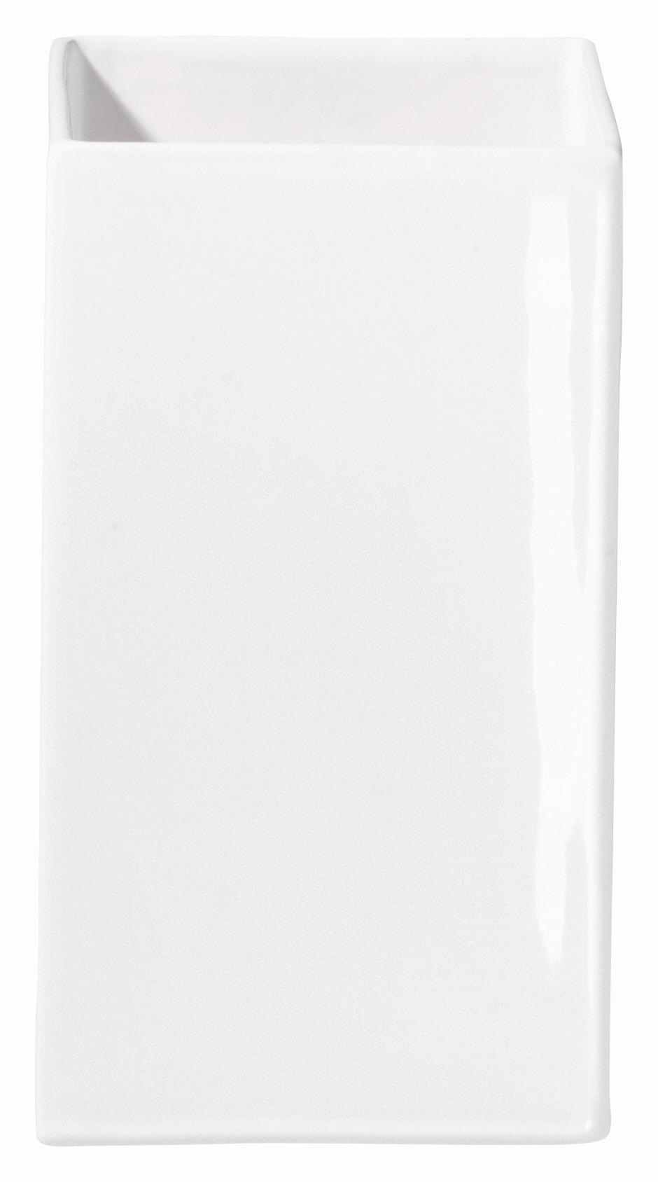 VASE  - Weiss, Basics, Keramik (8/16cm) - ASA