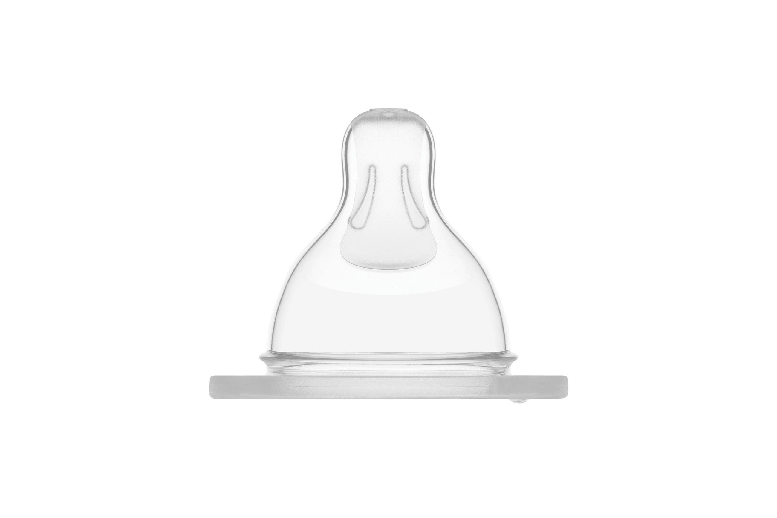 FLÄSCHCHENSAUGER Mam  - Transparent, Basics, Kunststoff (9,5/12,0/18,4cm) - MAM
