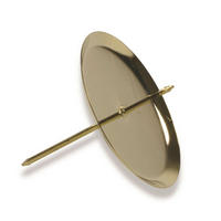 KERZENHALTER-SET - Goldfarben, Basics, Metall (6,0/4,0/6,0cm)