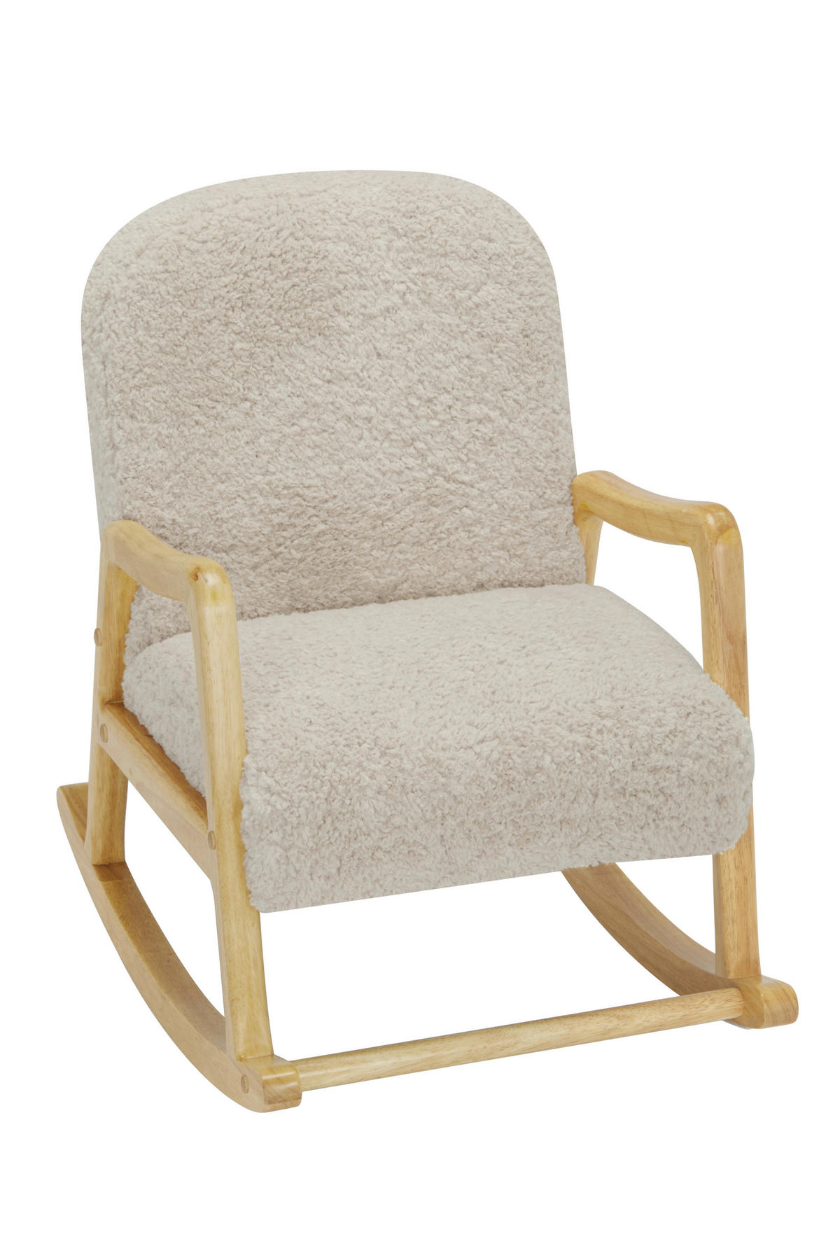 KINDER-SCHAUKELSESSEL - Creme, Basics, Textil (47,5/64,5/64cm) - Jimmylee