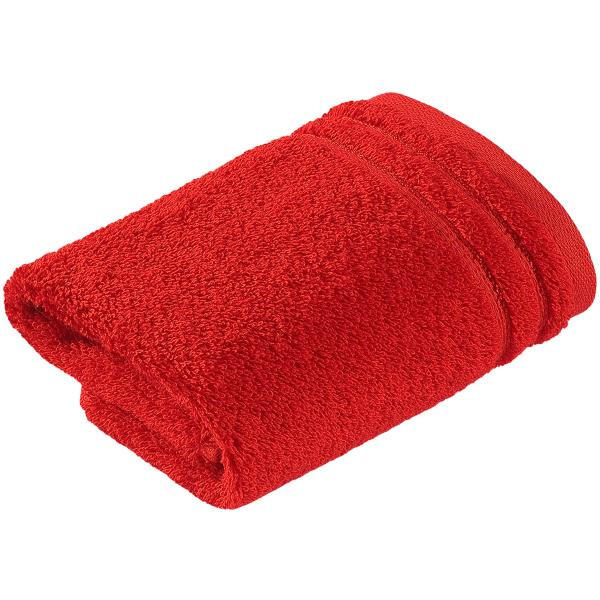 Vossen Seiftuch Calypso Feeling Rot 30x30 cm