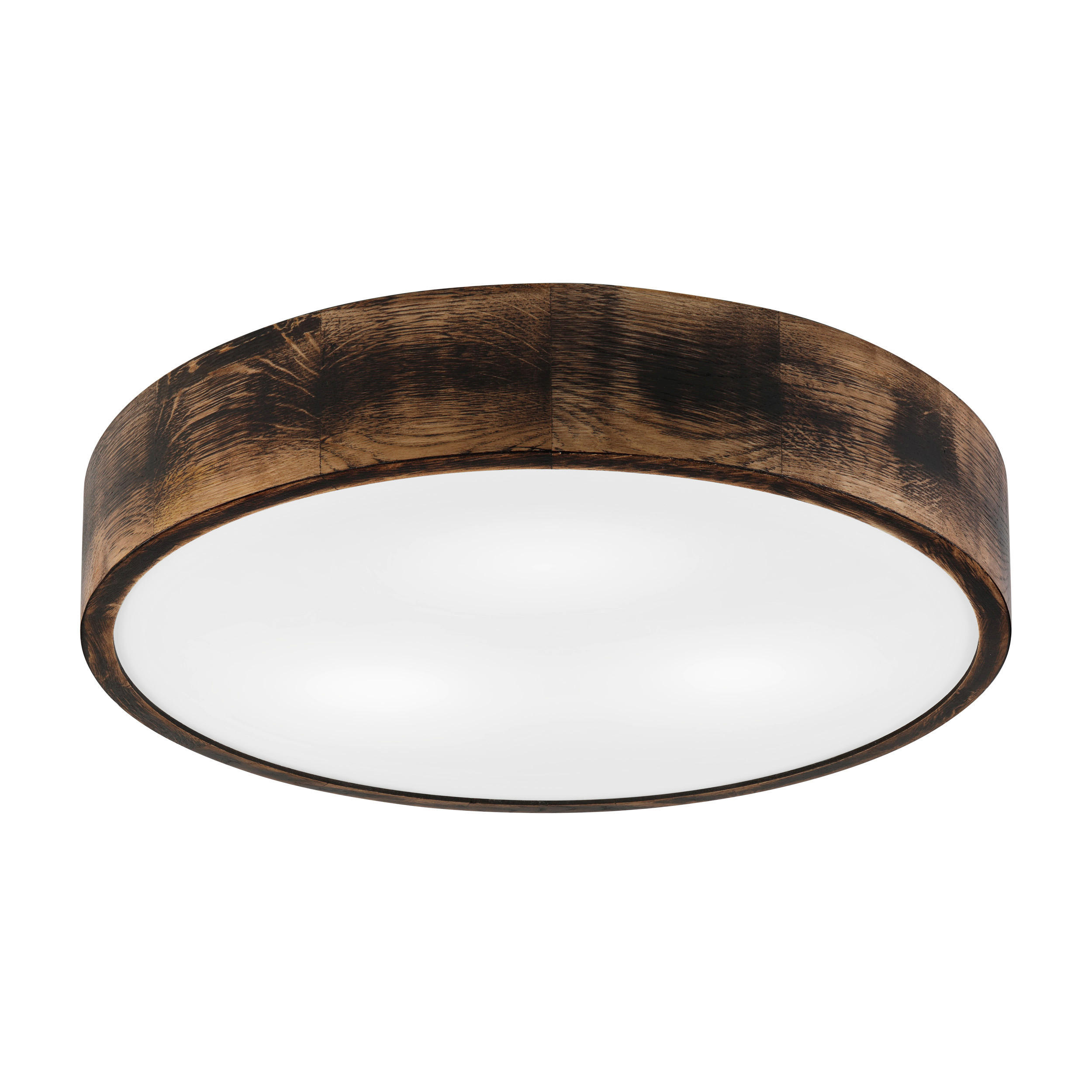 DECKENLEUCHTE Eveline 47/8 cm  - Alteiche, Design, Holz (47/8cm)