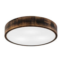 DECKENLEUCHTE Eveline 47/8 cm  - Alteiche, Design, Holz (47/8cm)