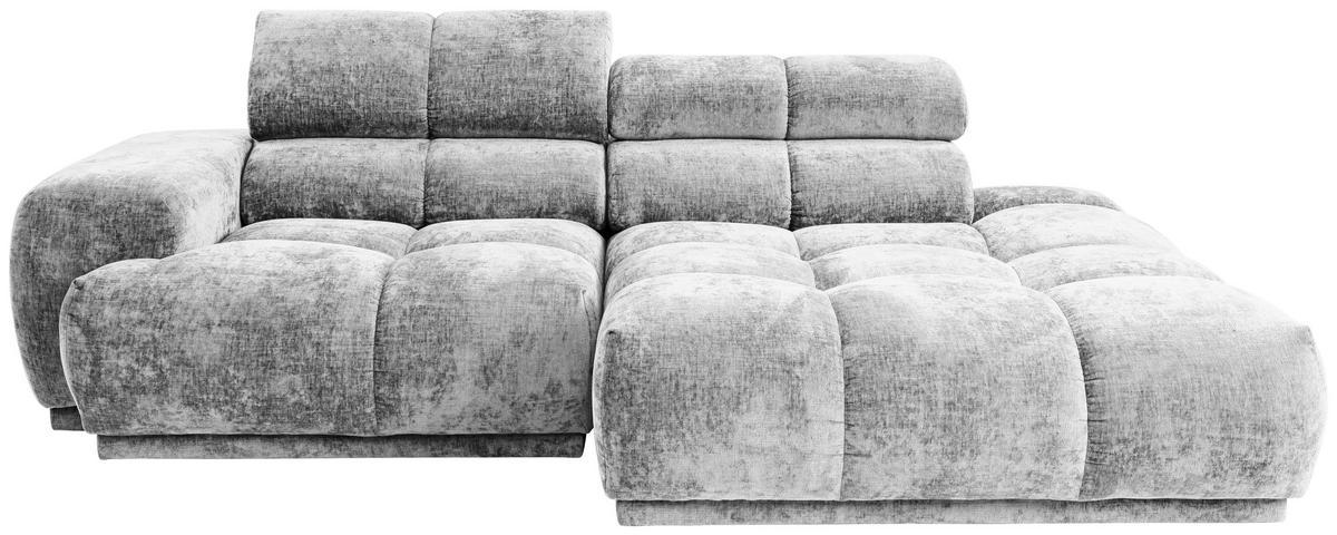 HÖRNSOFFA i flatväv cremefärgad  - cremefärgad, Modern, textil (239/150cm) - MID.YOU