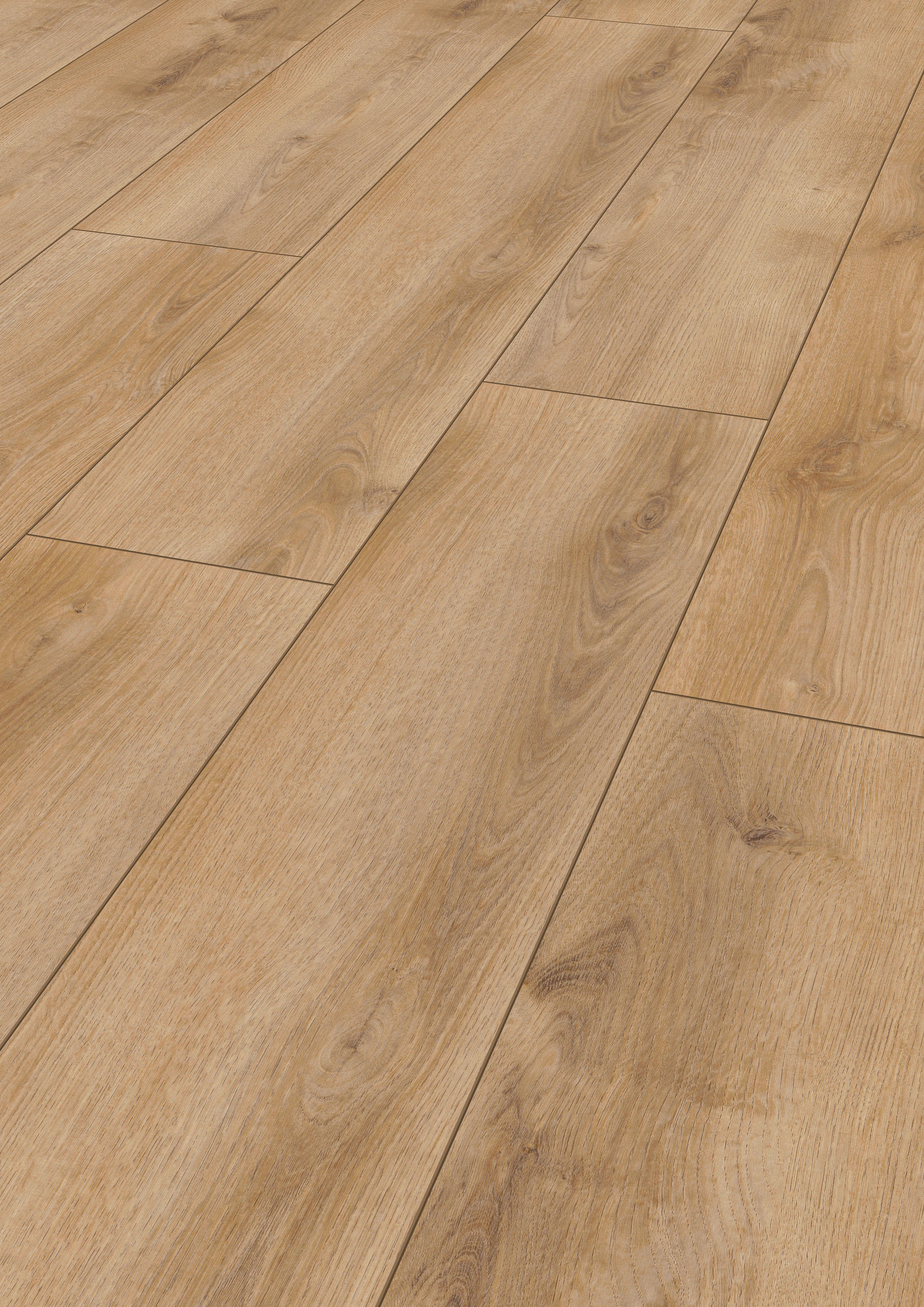 LAMINATBODEN Superior Advanced plus  - Eichefarben, KONVENTIONELL, Holz (138.0/24.4/0.8cm)