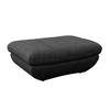 HOCKER Webstoff Anthrazit  - Anthrazit/Schwarz, MODERN, Kunststoff/Textil (107/75cm) - MID.YOU