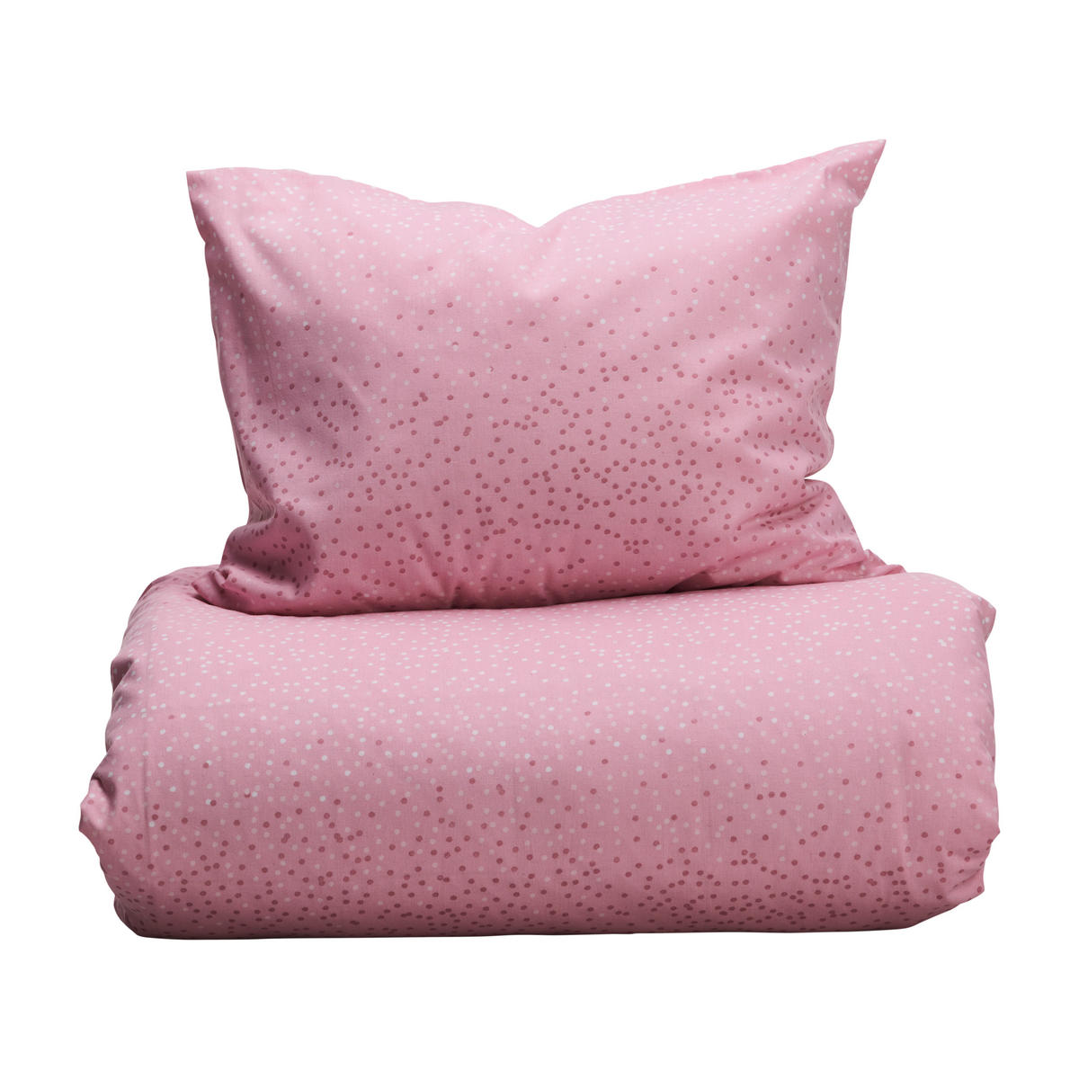 PÅSLAKANSET UNGDOM  - vit/mörkrosa, Basics, textil (150/1/210cm)