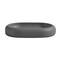 SEIFENSCHALE Kunststoff  - Dunkelgrau, Basics, Kunststoff (8.3/2.2/12.7cm) - Spirella