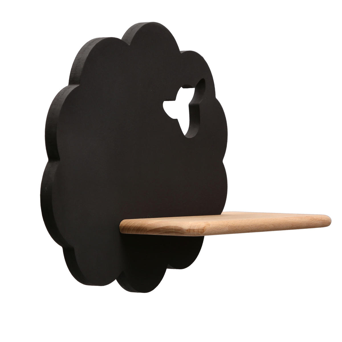 KINDERWANDLEUCHTE 36/12/24 cm   - Schwarz, Basics, Holz/Holzwerkstoff (36/12/24cm)