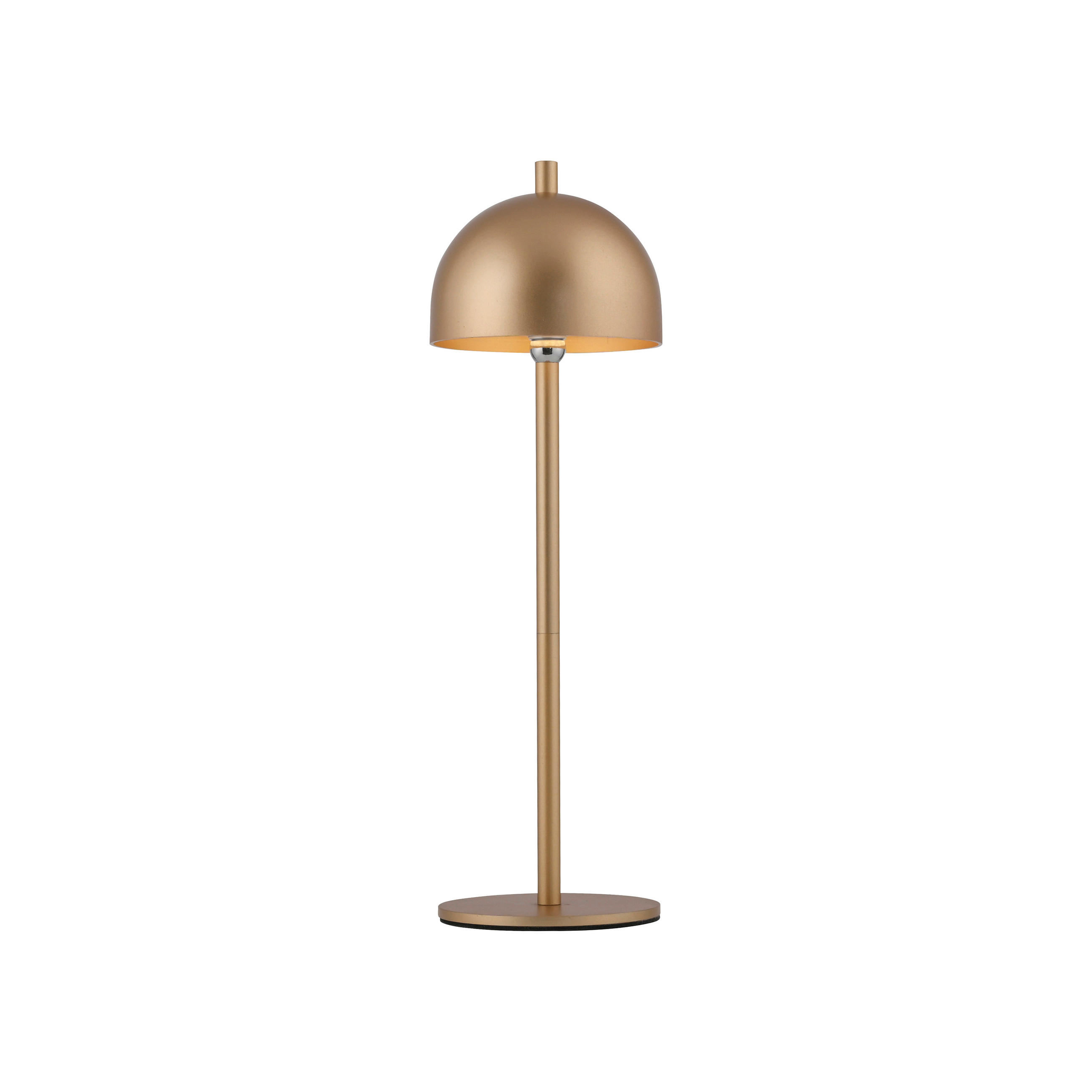 Schöner Wohnen Akku-Tischleuchte Bellis Gold 11x36x11 cm