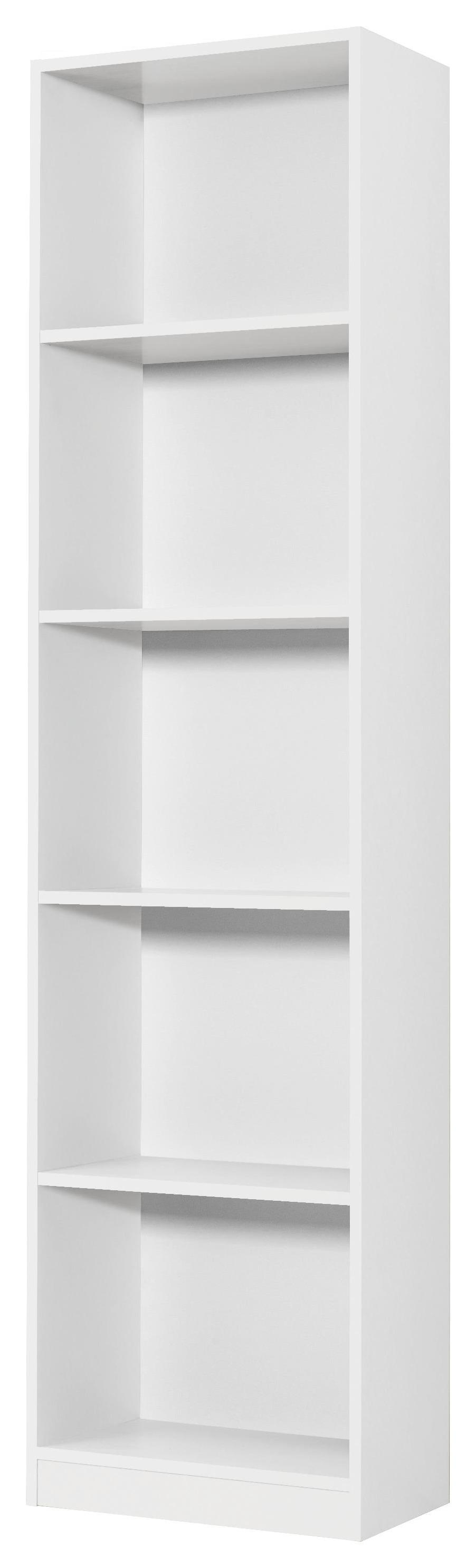 REGAL Weiß  - Weiß, Design, Holzwerkstoff (47/210/32cm) - Carryhome