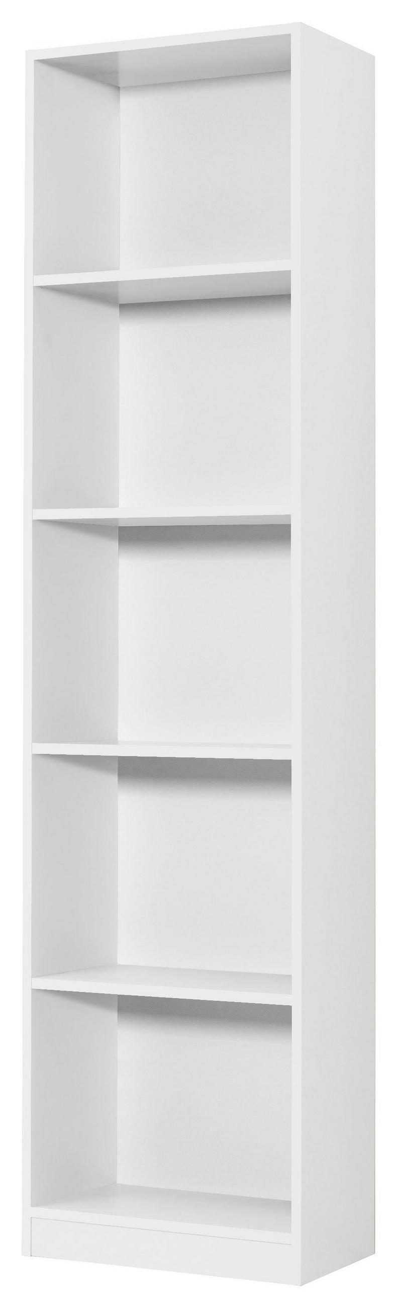 REGAL Weiß - Weiß, Design, Holzwerkstoff (47/210/32cm) - Carryhome