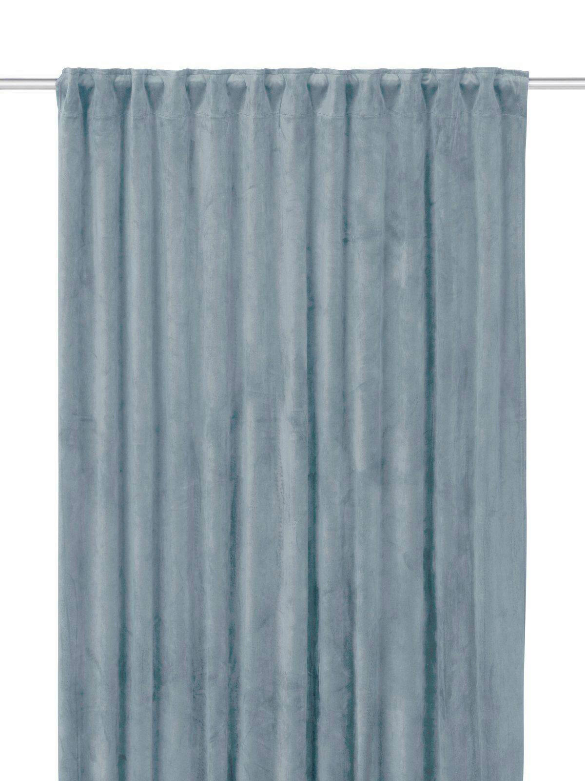 GARDINLÄNGD mörkläggning ljusblå /135/280 cm