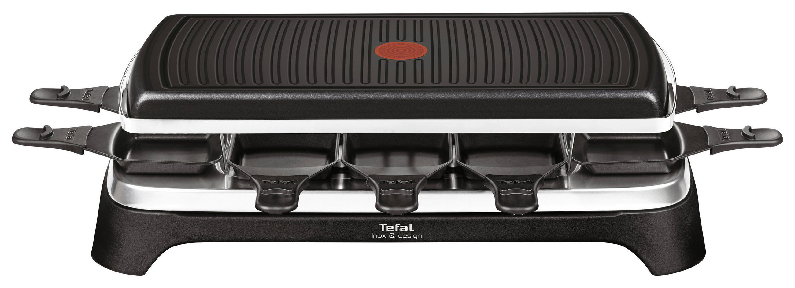 RACLETTE-GRILL  - Schwarz, Basics, Kunststoff (50/15/25cm) - Tefal