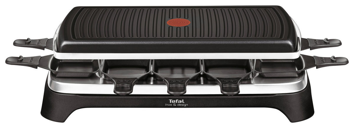 RACLETTE-GRILL  - Schwarz, Basics, Kunststoff (50/15/25cm) - Tefal