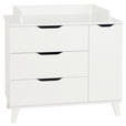 WICKELKOMMODE Michi  - Weiß, Trend, Holz/Holzwerkstoff (109,0/94,0/52,4/71,6cm) - My Baby Lou
