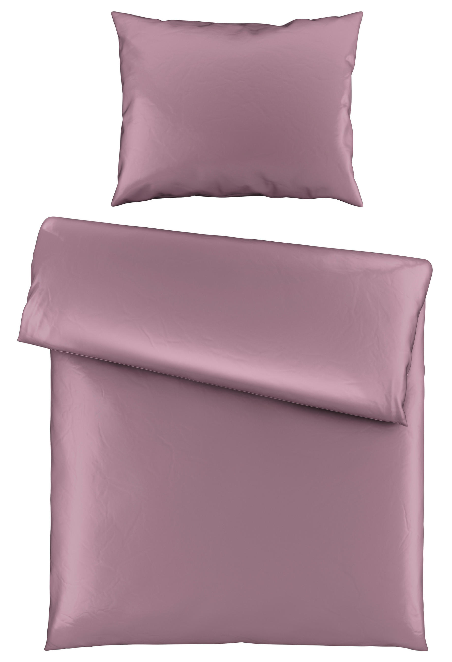 POVLEČENÍ, satén, světle fialová, 140/200 cm - světle fialová, Basics, textil (140/200cm) - Novel