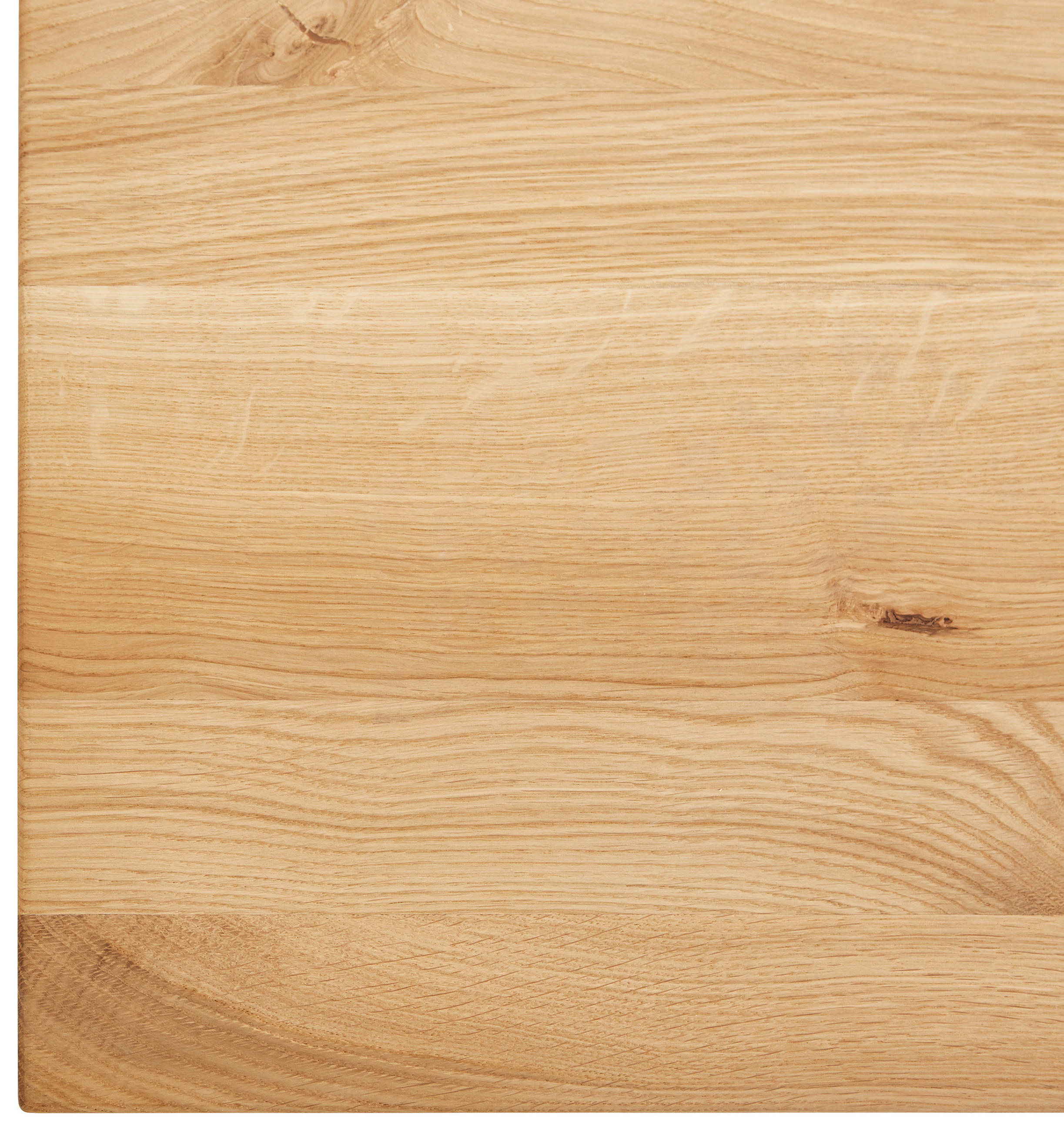 Thumbnail - Linea Natura Couchtisch, Eiche, Holz, Wildeiche, massiv, 2 Schubladen, rechteckig, eckig, 70x47.5x110 cm, Stauraum, Wohn...