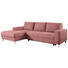 WOHNLANDSCHAFT in Textil Rosa - Buchefarben/Rosa, Design, Holz/Textil (160/260cm) - Ti`me WOHNLANDSCHAFT in Textil Rosa - Buchefarben/Rosa, Design, Holz/Textil (160/260cm) - Ti`me