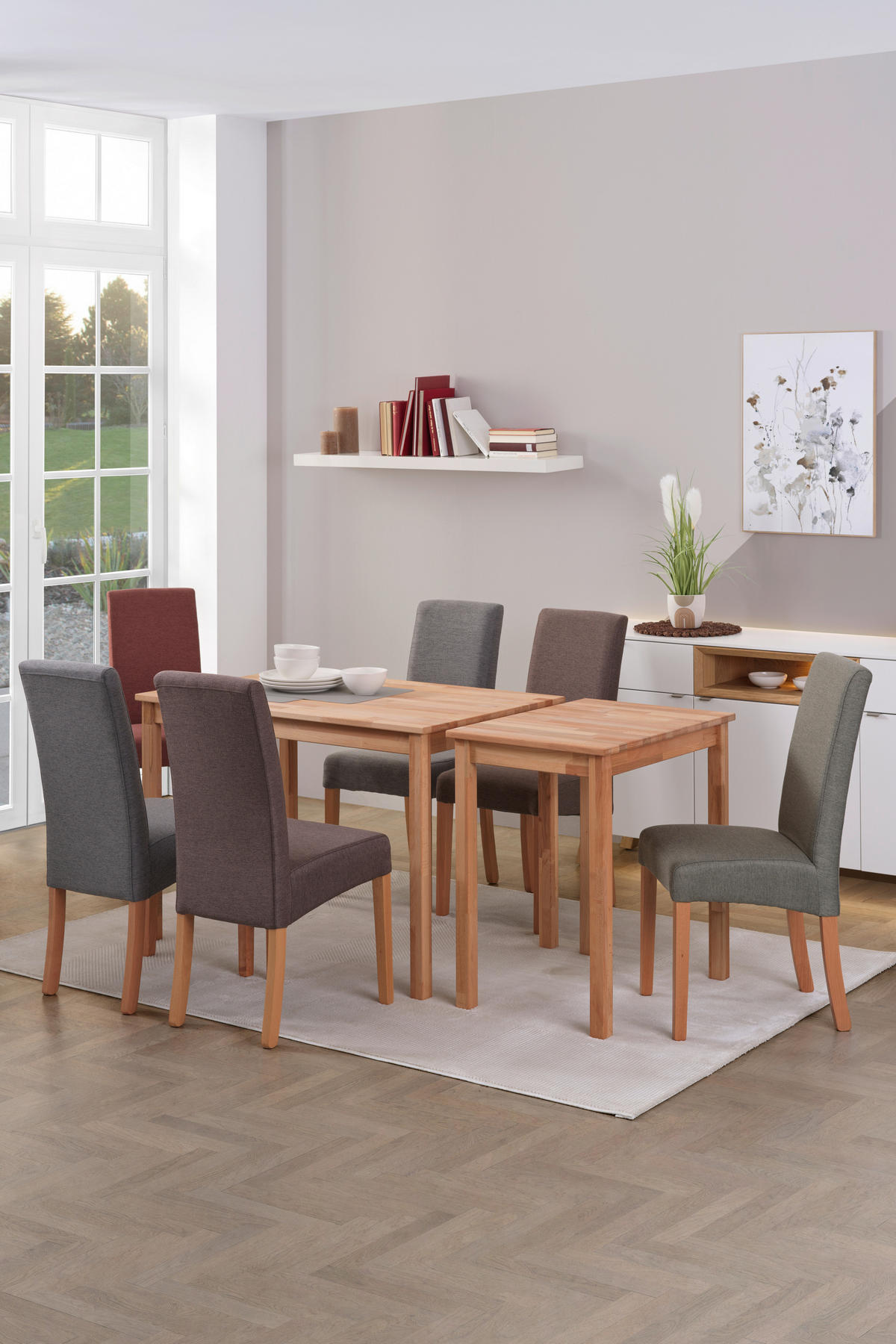 ESSTISCH in Holz 70/50/75 cm  - Buchefarben, Konventionell, Holz (70/50/75cm) - Carryhome