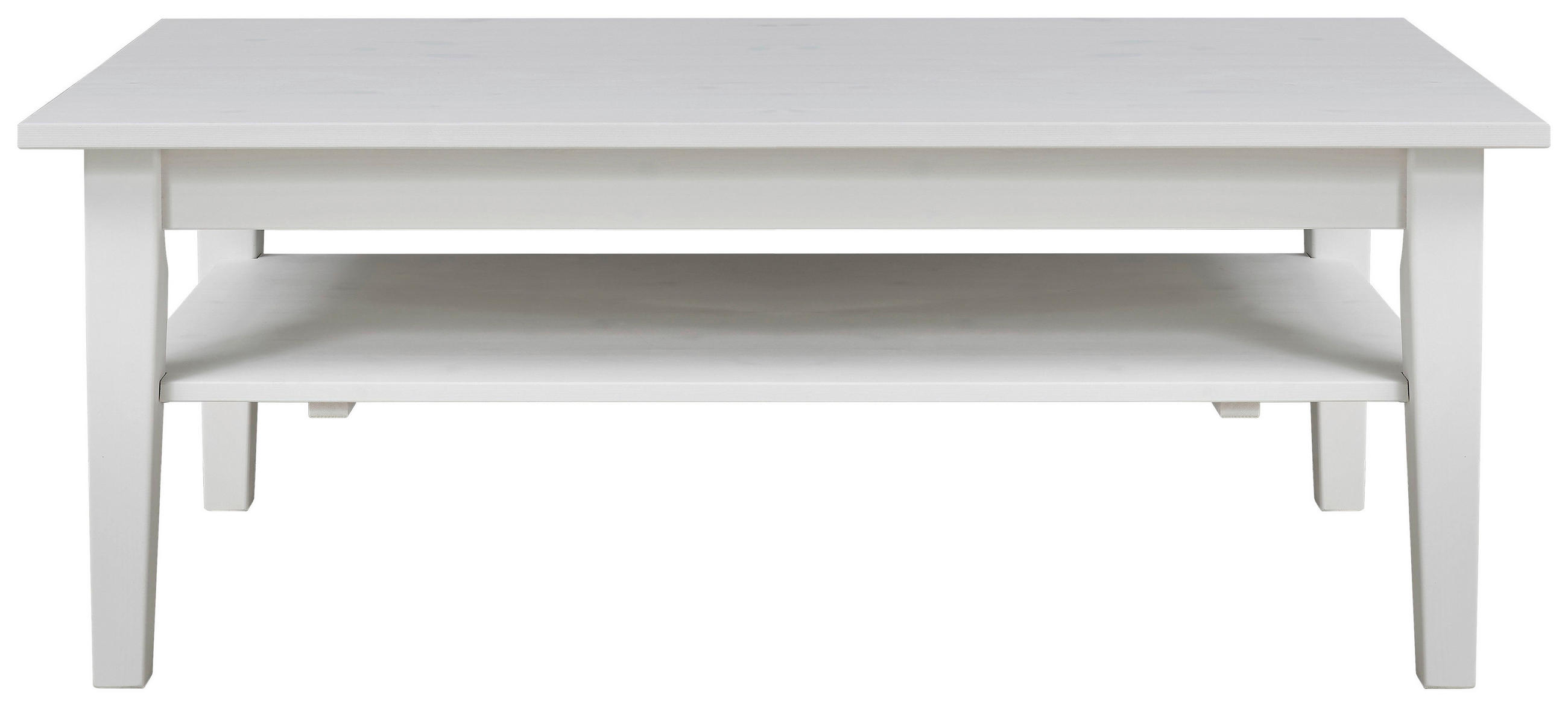 COUCHTISCH in Holz 116/70/45 cm  - Weiß, Natur, Holz (116/70/45cm) - Linea Natura