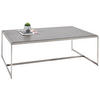 COUCHTISCH 100/70/35 cm quadratisch Schieferfarben  - Schieferfarben/Alufarben, Design, Keramik/Metall (100/70/35cm) - Dieter Knoll