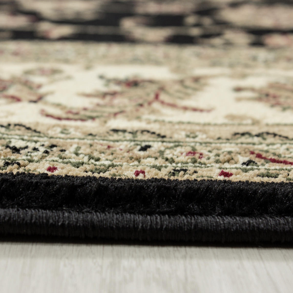 WEBTEPPICH 120/170 cm Marrakesh Schwarz  - Schwarz, KONVENTIONELL, Textil (120/170cm) - Novel