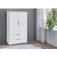 HIGHBOARD  in 81/140/40 cm  - Silberfarben/Alufarben, KONVENTIONELL, Holzwerkstoff/Kunststoff (81/140/40cm) - Carryhome