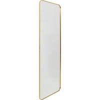 WANDSPIEGEL 70/200/3 cm    in rechteckig  - Goldfarben, Design, Glas/Metall (70/200/3cm) - Kare-Design