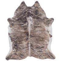 UMĚLÁ KOŽEŠINA, 155/190 cm, tmavě hnědá - tmavě hnědá, Lifestyle (155/190cm) - Boxxx