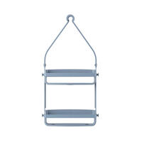 DUSCHREGAL - Hellblau, Basics, Kunststoff (33/10/66cm) - Umbra