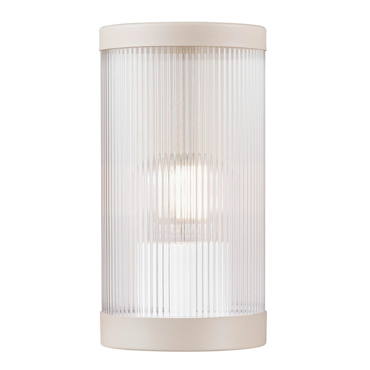 AUßENWANDLEUCHTE 13/16,8/25 cm   - Sandfarben, Trend, Kunststoff (13/16,8/25cm) - Nordlux