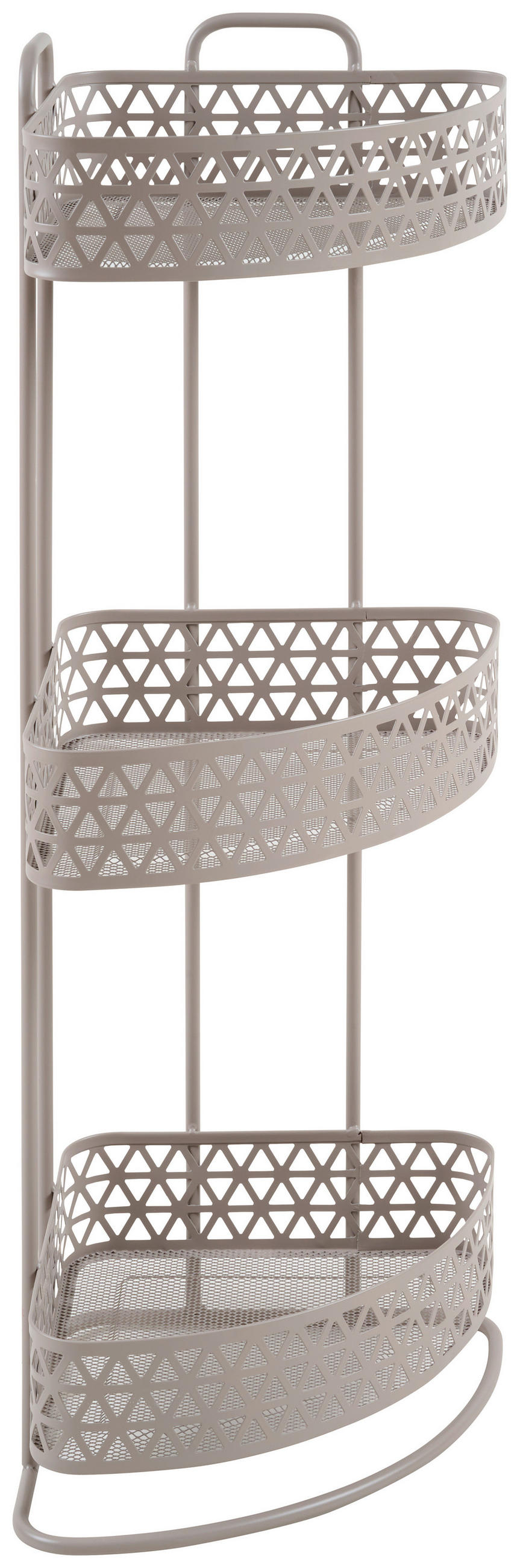 HYLLA i taupe  - taupe, Trend, metall (30,5/70,5cm) - Homeware