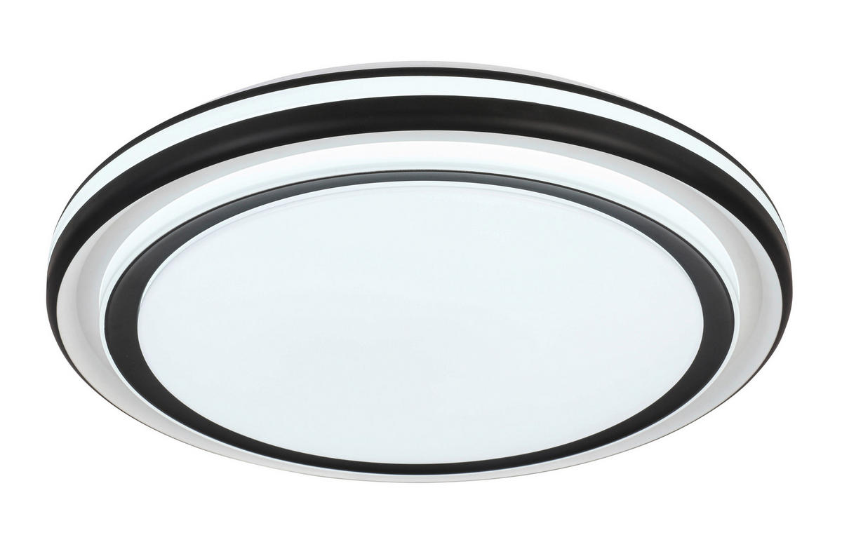 LED SVJETILJKA STROPNA  - bijela/crna, Trend, metal/plastika (65/9cm) - Novel