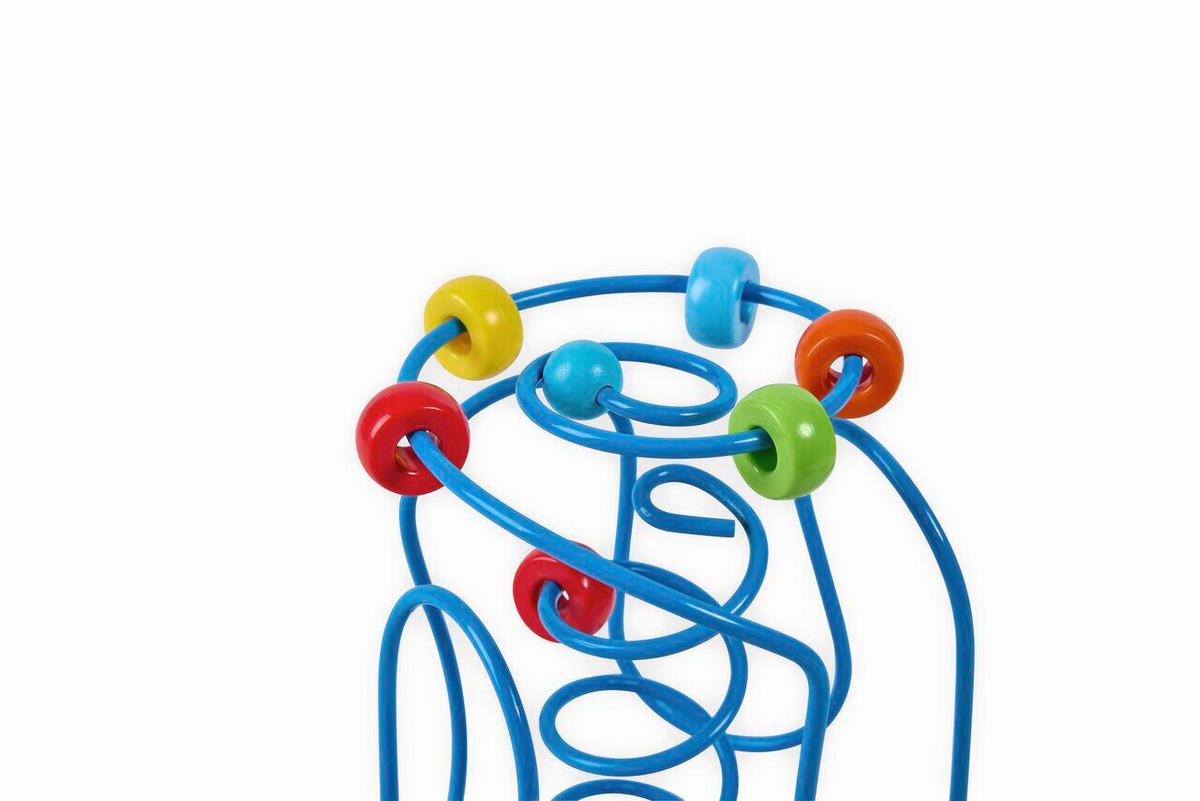 MOTORIKSPIEL - Hellblau, Basics, Holz/Kunststoff (11/11/11cm) - Hape